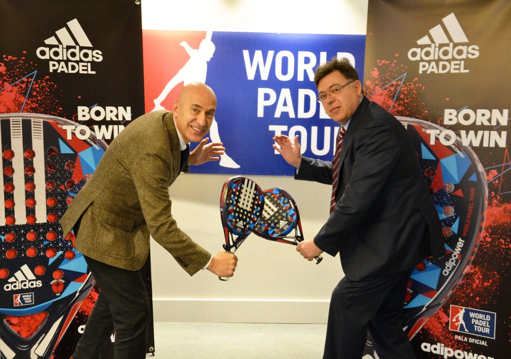 Adidas pala oficila World Padel Tour. El modelo Adidas Adipower WPT pala oficial