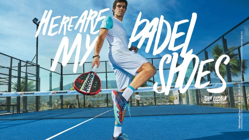 Babolat Jet Premura 2. Las zapatillas de Padel Juan Lebróna